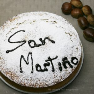 Tarta San Martiño: Castaña (IGP)
