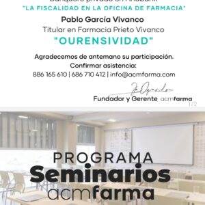Ourensividad en los seminarios de ACMFarma